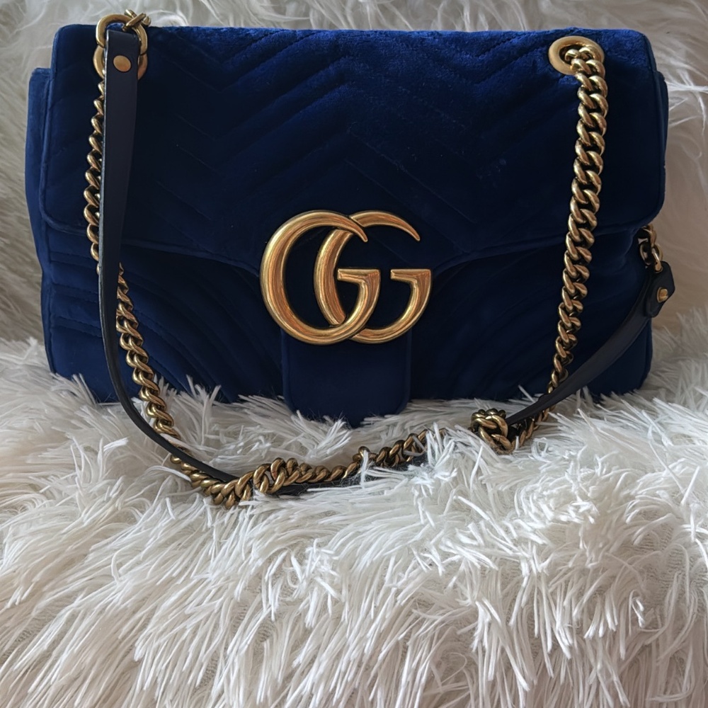 Gucci Medium Marmont Matelasse Shoulder Bag